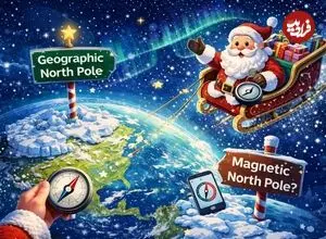 قطب شمال کجاست؟ احتمالا پاسخش را نمی‌دانید