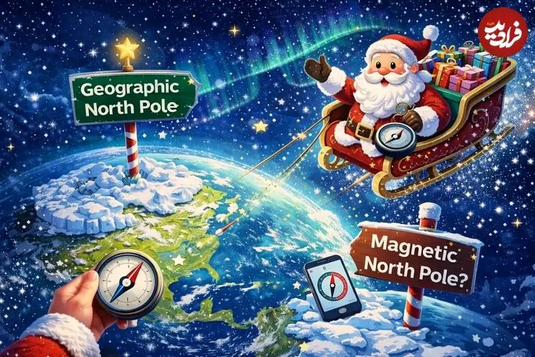 قطب شمال کجاست؟ احتمالا پاسخش را نمی‌دانید