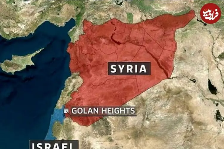 عکس؛ برای اولین بار وزارت خارجه سوریه، نقشه ای بدون بلندی های جولان منتشر کرد!