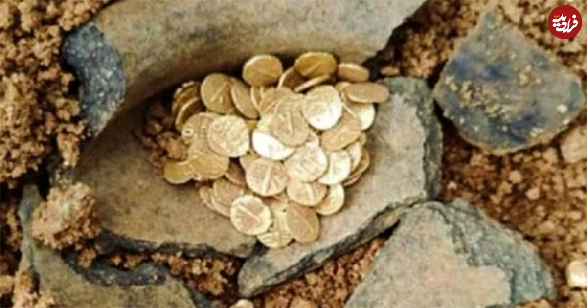 گنج سکه‌های 700 ساله از زیر معبد بیرون آمد