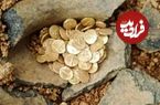 گنج سکه‌های 700 ساله از زیر معبد بیرون آمد