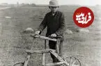 عکس| دوچرخه چوبی دست ساز در استونی؛ 114 سال پیش