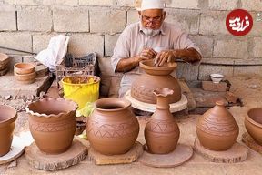 ببینید؛ نحوه ساخت سفال سنتی به سبک رومی به روش استاد پاکستانی