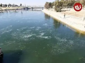 عکس| دریاچه این سد مهم کشور یخ بست؛ میزان ذخیره آب دریاچه اعلام شد