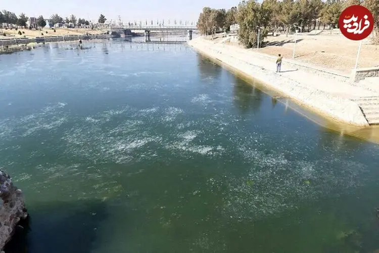 عکس| دریاچه این سد مهم کشور یخ بست؛ میزان ذخیره آب دریاچه اعلام شد