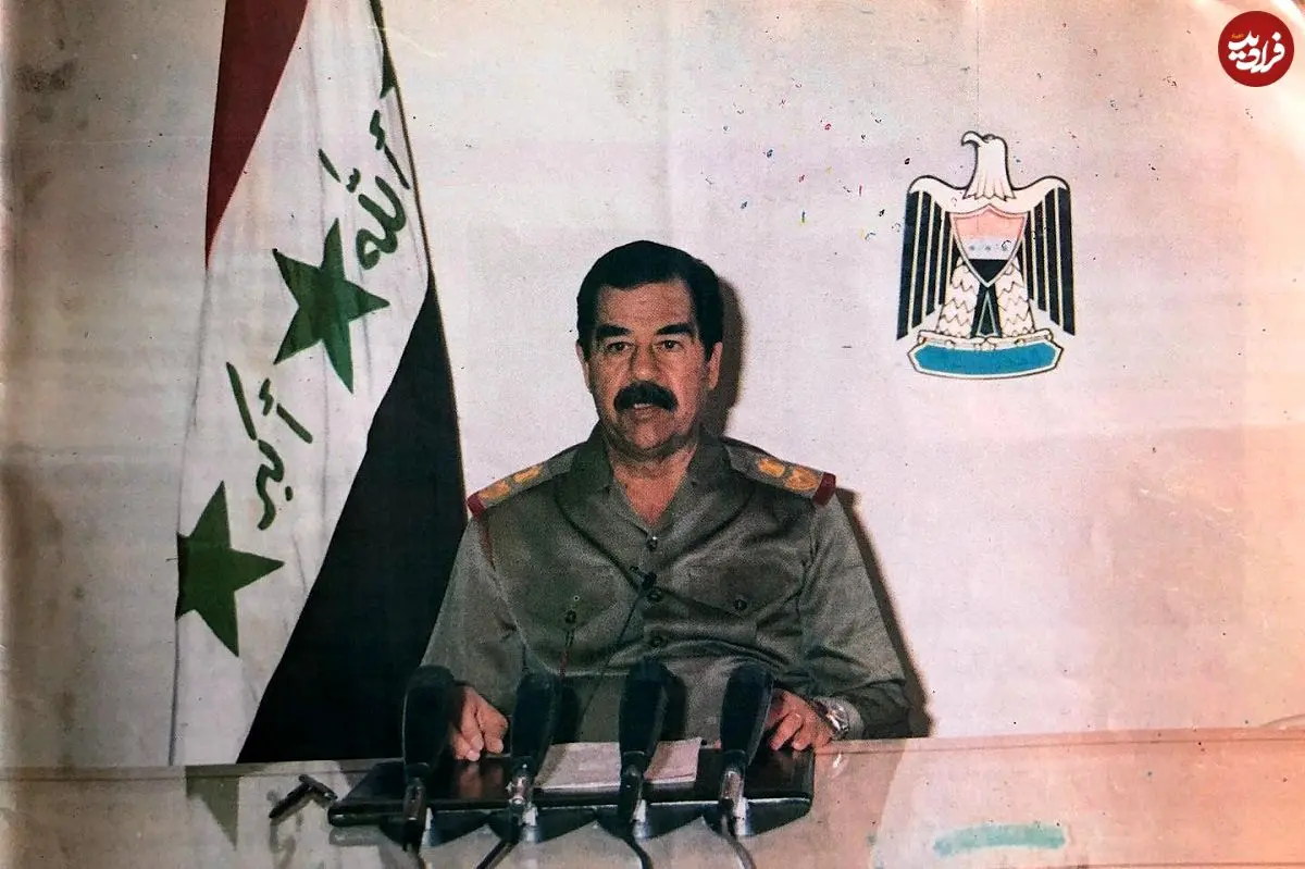 عکس| سفر در زمان؛ دیدار «مصطفی پورمحمدی» با «صدام حسین»؛ دهه 70