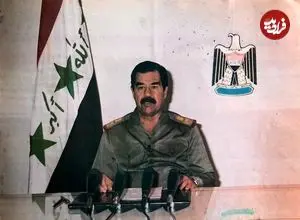 عکس| سفر در زمان؛ دیدار «مصطفی پورمحمدی» با «صدام حسین»؛ دهه 70