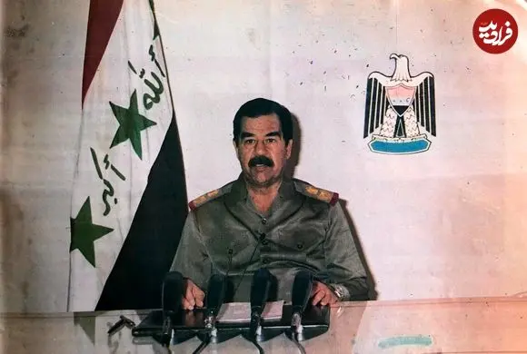 عکس| سفر در زمان؛ دیدار «مصطفی پورمحمدی» با «صدام حسین»؛ دهه 70