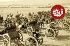 سفر به تهران قدیم؛ تصویری نایاب از توپ‌های جنگی در میدان مشق قاجار