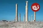 عکس| سفر به ایران قدیم؛ منظرۀ «تخت جمشید» قبل از مرمّت در سال 1313