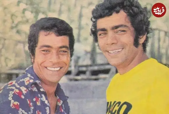 عکس| سفر زمان؛ «حسین عرفانی و چنگیز وثوقی» در پشت‌صحنه‌ فیلم شب بخیر غریبه؛ سال 75