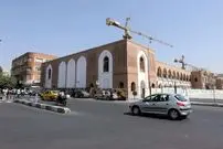 عکس| سفر به ایران قدیم؛ منظرۀ میدان توپخانه و پشت‌بام‌های گِلی تهران در دوران قاجار