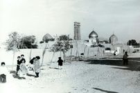 عکس؛ سفر به تاریخ؛ یک صحنۀ خاص در «حرم شاه‌عبدالعظیم» در دوران قاجار