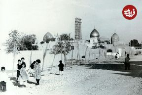 عکس؛ سفر به تاریخ؛ یک صحنۀ خاص در «حرم شاه‌عبدالعظیم» در دوران قاجار
