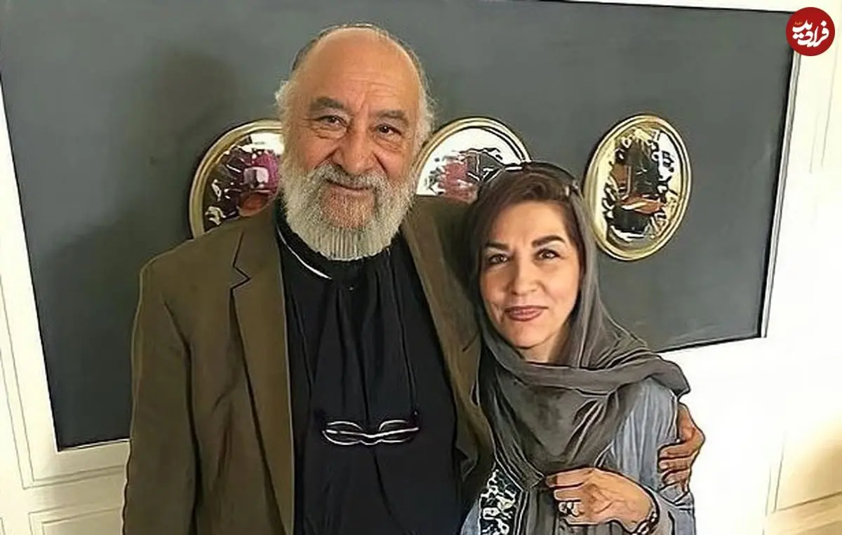 عکس| سفر زمان؛ چهرۀ «داریوش ارجمند» در 45 سالگی در پشت‌صحنه یک فیلم؛ سال 68