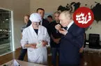 ببینید| خاویارخوری پوتین در جزیره مناقشه‌انگیز