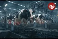 ببینید| نگاهی به یکی از بزرگترین کارخانه های فرآوری گوشت در آمریکا