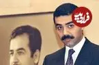 عکس| سفر زمان؛ «عدی، پسر بی رحم صدام» در 31 سالگی و در لباس نظامی؛ سال 1374
