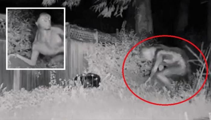 (ویدیو) تصاویر منتشره پلیس آمریکا از جولان یک موجود بیگانه ۳ متری در لاس‌وگاس!