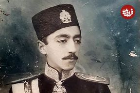 عکس؛ سفر در زمان؛ «احمدشاه و ولیعهدش» در کنار همکلاسی هایشان در دبستان؛ دهه 1280