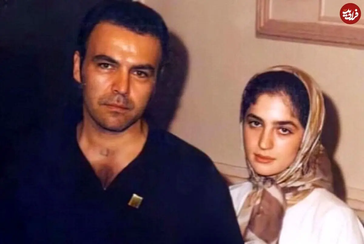 عکس| سفر زمان؛ «عسل بدیعی، همسر دوم فریبرز عرب‌نیا» در 3 سالگی در کنار خواهرش غزل