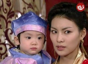 عکس| سفر در زمان؛ «بانو جیلی» سریال امپراطور بادها در ماه های نخست تولد؛ سال 1362