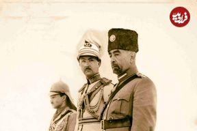 عکس؛ سفر در زمان؛ «اولین پادشاه اردن در حال گفتگو با ملک فاروق، پادشاه مصر»؛ سال 1319