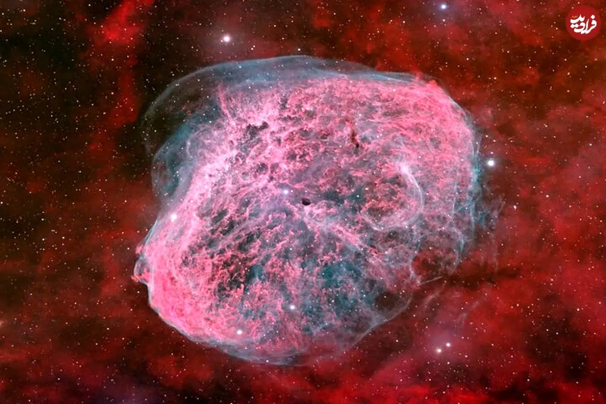 یک حباب کیهانی شگفت‌انگیز در عکس روز ناسا