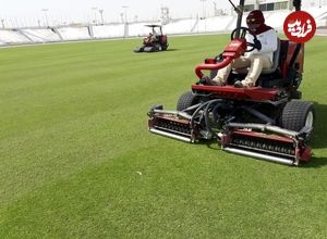 ببینید؛ تعویض چمن؛ تنها ۱ هفته بعد از پاتک هواداران