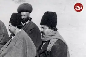 عکس| سفر زمان؛ درباریان ناصرالدین شاه در کهریزک؛ 131 سال قبل