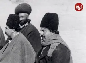 عکس| سفر زمان؛ درباریان ناصرالدین شاه در کهریزک؛ 131 سال قبل