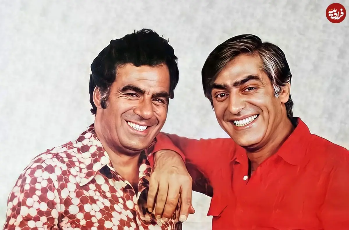 عکس| سفر زمان؛ «ناصر ملک مطیعی» 84 ساله در کنار «سیاوش، پسر فردین» در روز سیزده‌به‌در