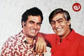 عکس| سفر زمان؛ «ناصر ملک مطیعی» 84 ساله در کنار «سیاوش، پسر فردین» در روز سیزده‌به‌در