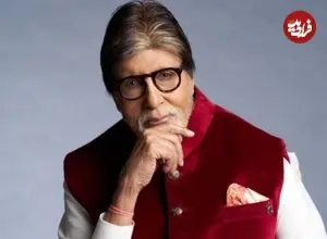 عکس| سفر در زمان؛ «آمیتا باچان» در مراسم افتتاحیه نمایشگاه عکس‌های هوایی اودهاو؛ سال 1382