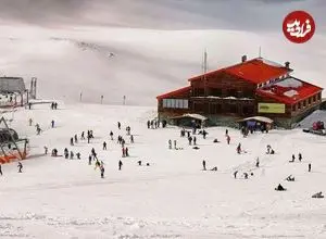 ببینید؛ تصویر جذاب از بارش اولین برف پاییزی در تهران