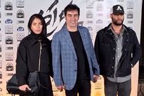 ببینید؛ استایل شهاب حسینی و همسرش در اکران خصوصی فیلم «حرکت آخر»