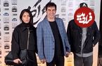 ببینید؛ استایل شهاب حسینی و همسرش در اکران خصوصی فیلم «حرکت آخر»