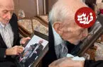 ببینید| دیدار تلخ با یار ۹۵ ساله استاد ایرج
