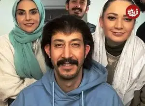 عکس| سفر زمان؛ «بهرام افشاری» با زیرپوش و شلوارک روی صحنه تئاتر؛ 12 سال قبل