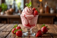 طرز تهیه بستنی جلاتو با چند روش