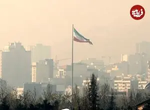شاخص آلودگی هوای تهران امروز شنبه ۲۵ بهمن / کانون‌های قرمز روی نقشه آلودگی قابل توجه‌اند