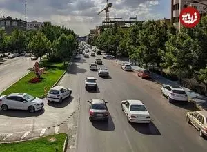 عکس| سفر به ایران قدیم؛ منظرۀ یک خیابان در شهر مشهد؛ 92 سال قبل