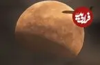 عکس روز ناسا از ملاقات هواپیما و ماه‌گرفتگی!