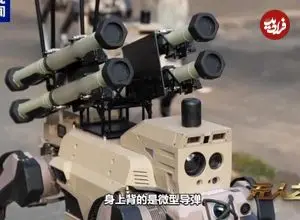 عکس| رونمایی از گرگ‌های رباتیک نظامی / دسته‌های مسلح آماده برای جنگ شهری