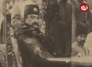 عکس| سفر زمان؛ ناصرالدین شاه و درباریانش در مجلس «آش‌خوری»؛ 137 سال قبل