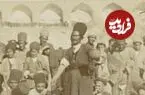 عکس| سفر زمان؛ تصویری از یک «شعبده‌باز» در میدان نقش‌جهان اصفهان در دوران قاجار