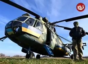 ببینید؛ لحظه‌ای که پهپاد تهاجمی دوربرد اوکراین یک هلیکوپتر روسی را هدف قرار می‌دهد