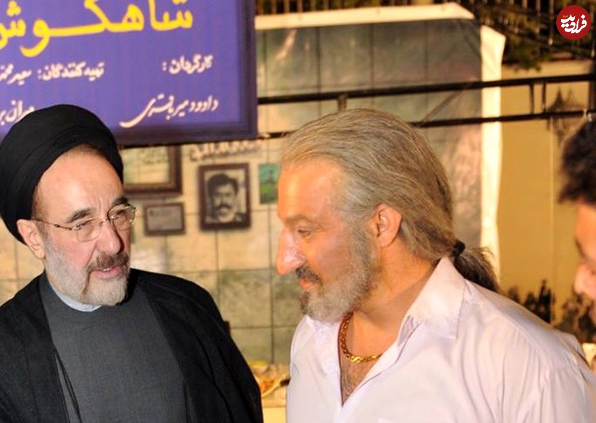 عکس؛ سفر به تاریخ؛ چهرۀ «محسن تنابنده» در اتاق گریم سریال «شاهگوش»