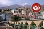 عکس| سفر به تهران قدیم؛ دورنمایی از «شمیران، سعدآباد و امامزاده قاسم» در دوره قاجار