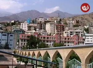 عکس| سفر به تهران قدیم؛ دورنمایی از «شمیران، سعدآباد و امامزاده قاسم» در دوره قاجار